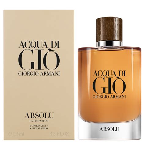 acqua di gio absolu armani.